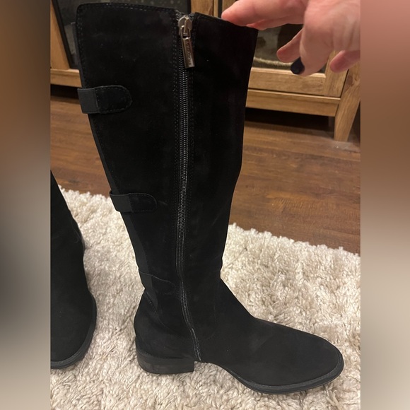 Aquatalia Unicorn Suede Riding Boots - Picture 10 of 16